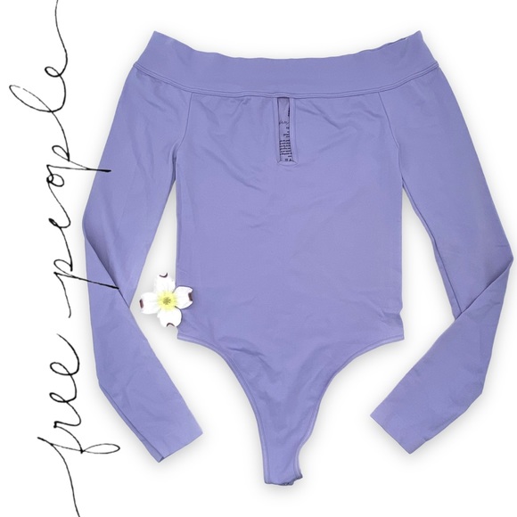 NEW Free People Intimately Keyhole Leotard Bodysuit, XS/S - Picture 1 of 13